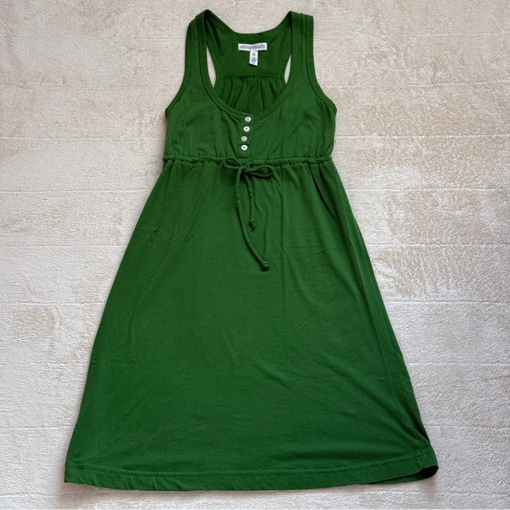 Aeropostale Green Sleeveless Sundress Size XS